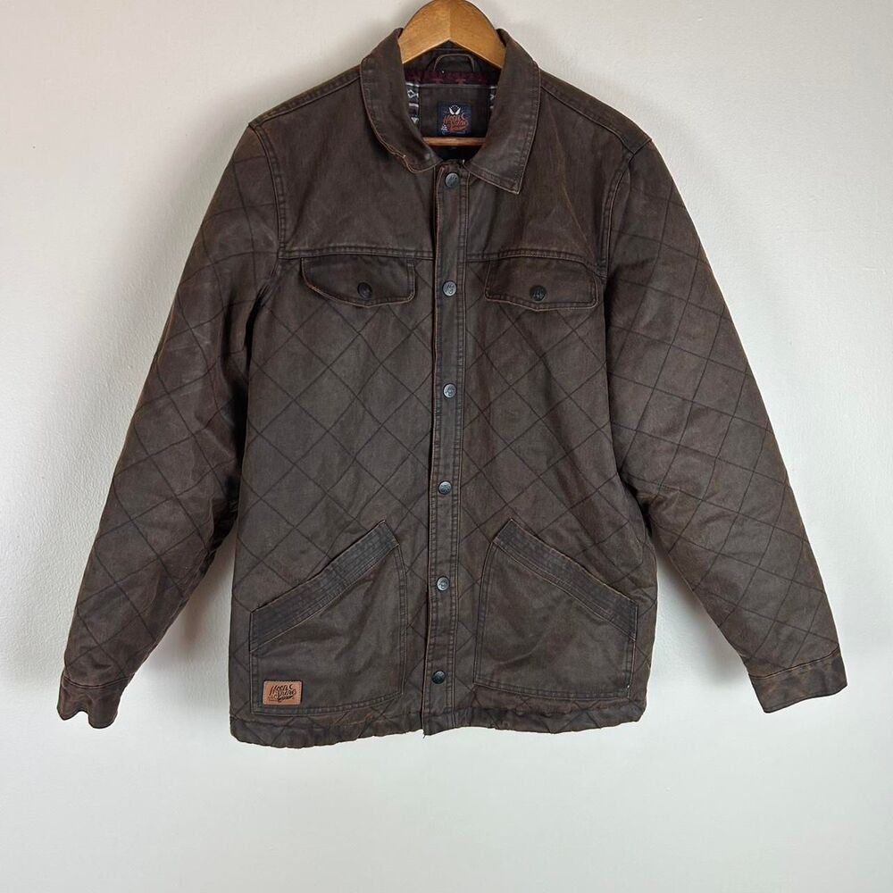 Moonshine-spirit Men's Brown Jacket